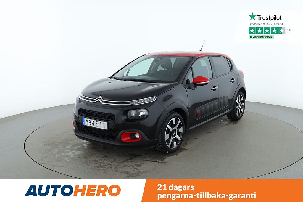 Citroën C3 1.2 PureTech / CarPlay, Backkamera, PDC fram