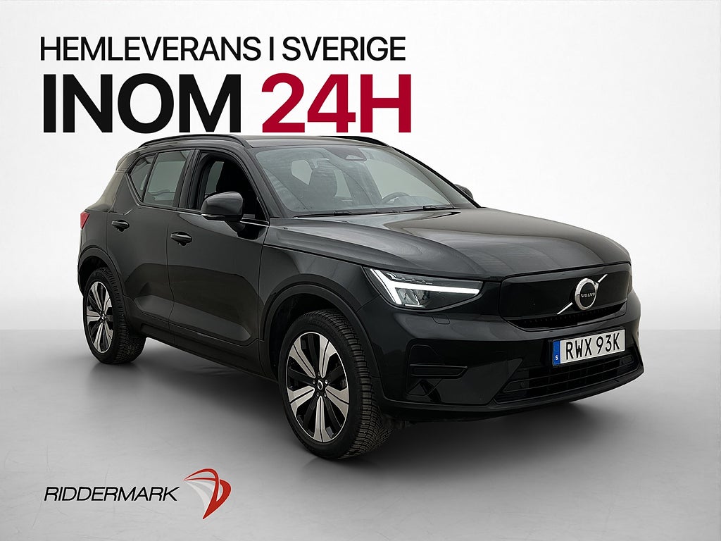 Volvo XC40 Recharge Single Motor Core Dragkrok Värme Kamera