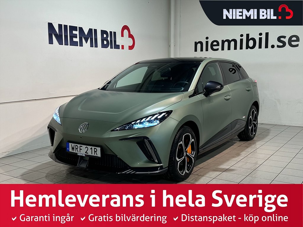 MG 4 Electric XPower 435 hk AWD 360° Pvärm Psens SoV MOMS
