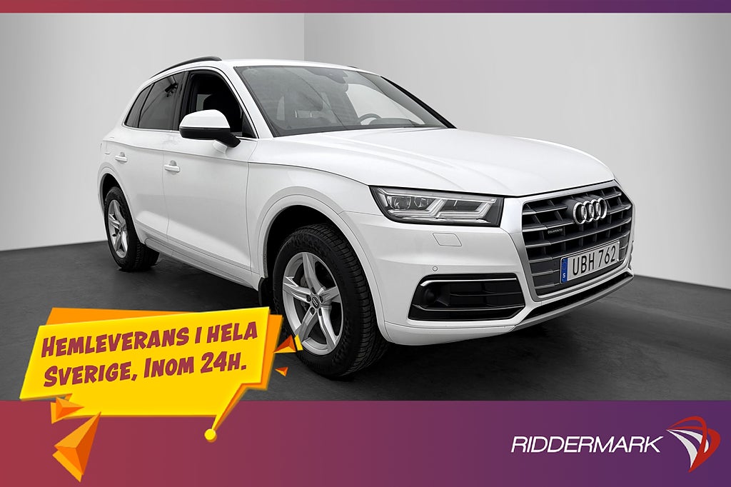 Audi Q5 40 TDI Q S Tronic 190hk Värmare P Sensorer Drag