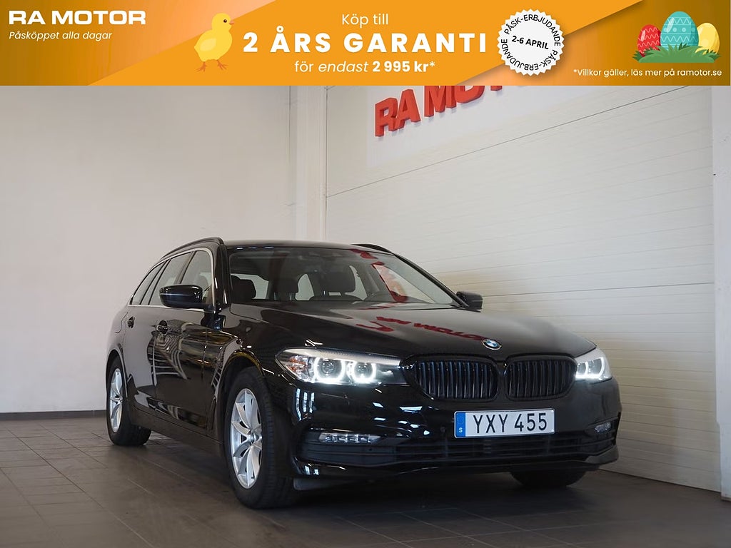 BMW 520 d Touring 190hk Steptronic Backkamera Navi 2018