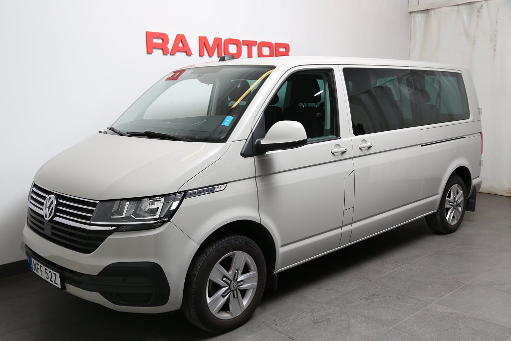 Volkswagen Caravelle 2,0 TDI Comfortline Kombi 9-sits Värmare Drag Leasbar