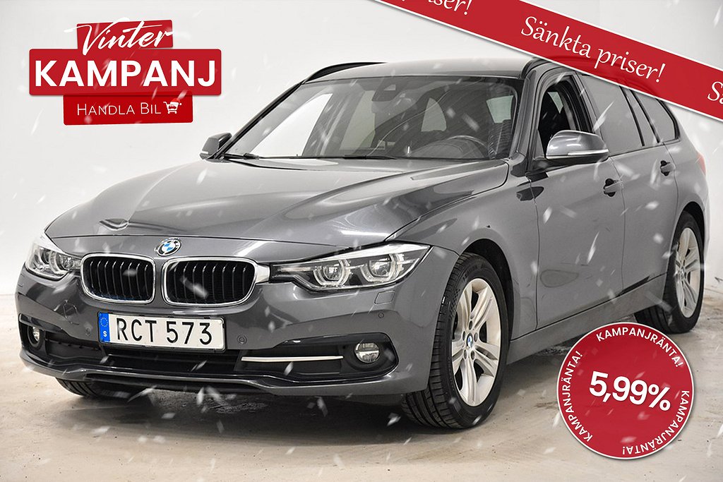 BMW 320 Touring KAMPANJ Sportline Rattvärme Navi Drag SoV-hjul 190hk