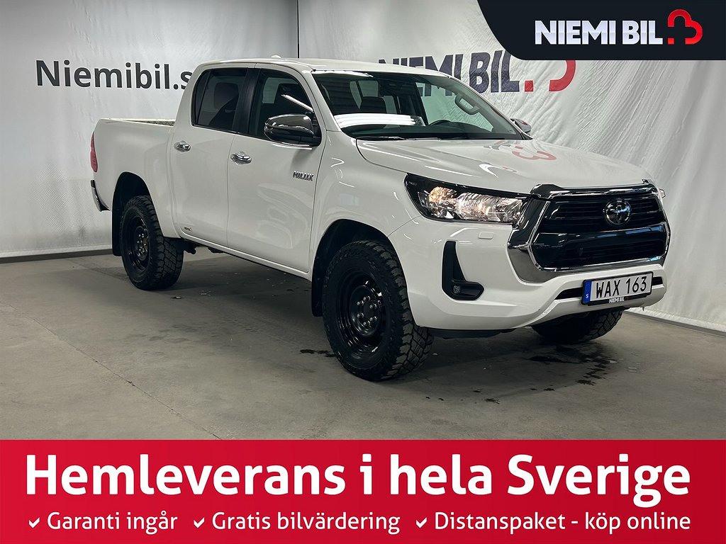 Toyota Hilux Dubbelhytt 2.4 AWD Hero MOMS/Drag/M-värm/Kamera