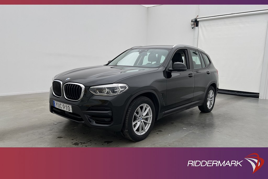 BMW X3 xDrive20d 190hk Advantage Pano HUD Navi Sensorer Drag