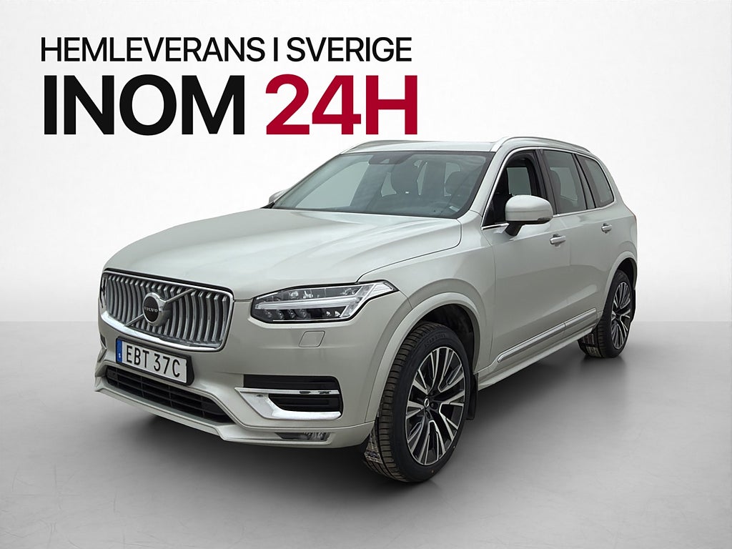 Volvo XC90 B5 AWD Inscription Värmare Drag Kamera Skinn MOMS