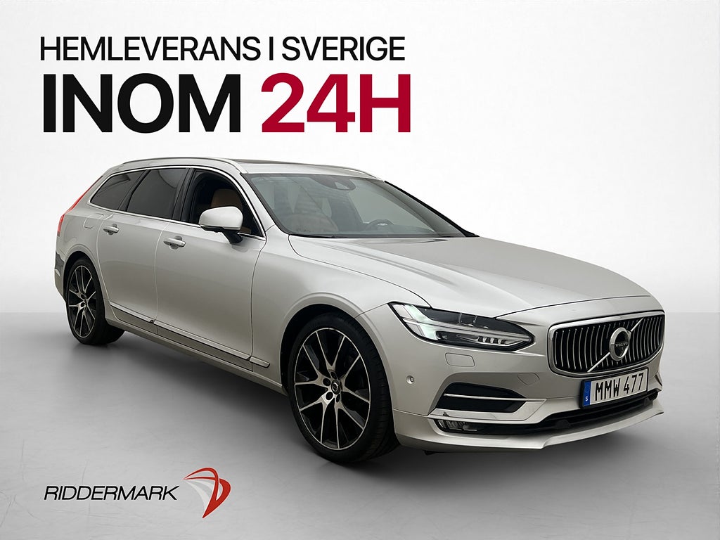 Volvo V90 D3 Inscription Värmare Drag B&W Pano 360° Skinn