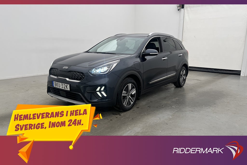 Kia Niro P-HEV 141hk Plus 2 Drag Skinn Kamera CarPlay Navi