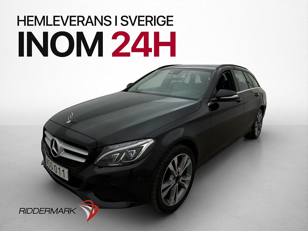 Mercedes-Benz C220 T 170hk Dragkrok Navi Farthållare AC