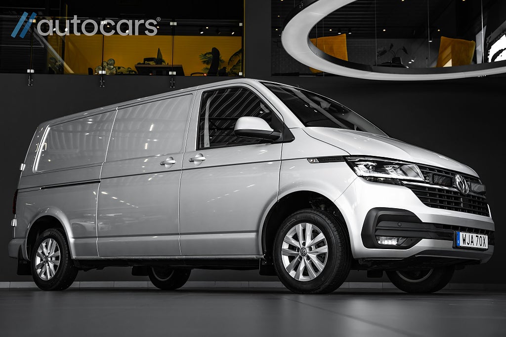 Volkswagen Transporter 150hk 4Motion | Leasbar | 2x skjutdörr|Navi|Värmare|Led