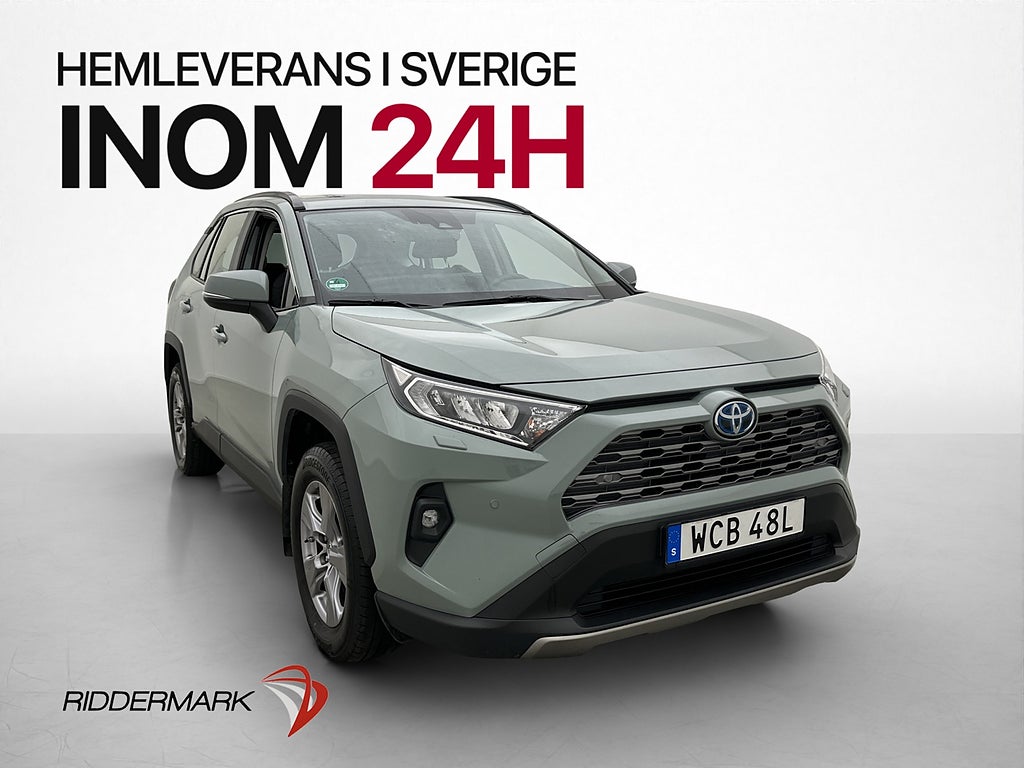 Toyota RAV4 Hybrid AWD-i Dragkrok Cockpit Kamera MOMS