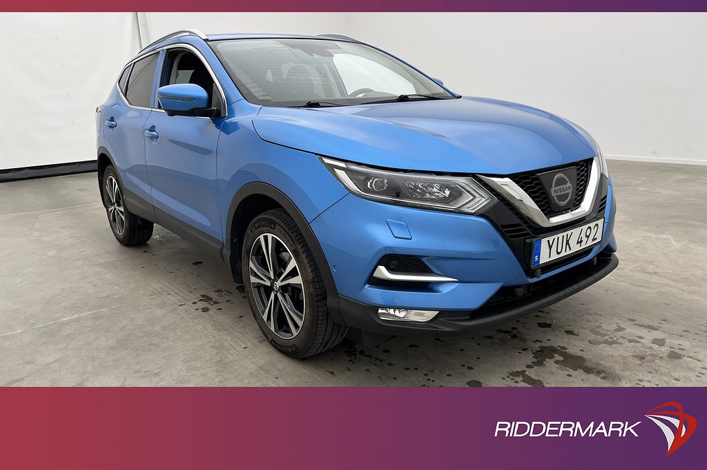 Nissan Qashqai DIG-T 115hk Tekna Värm 360° Navi Drag Välserv