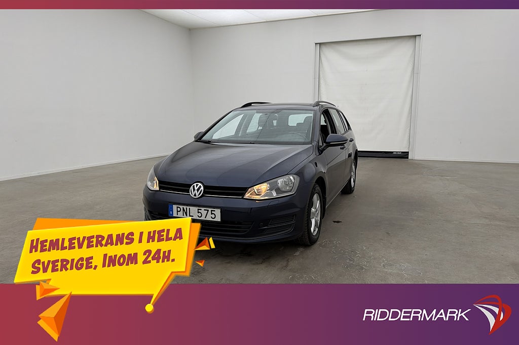 Volkswagen Golf Sportscombi 1.4 TSI 122hk Värmare Adapt-fart