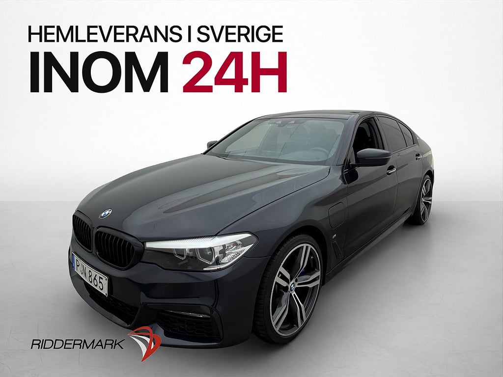BMW 530e 252hk M-Sport H/K Kamera Rattvärme Navi