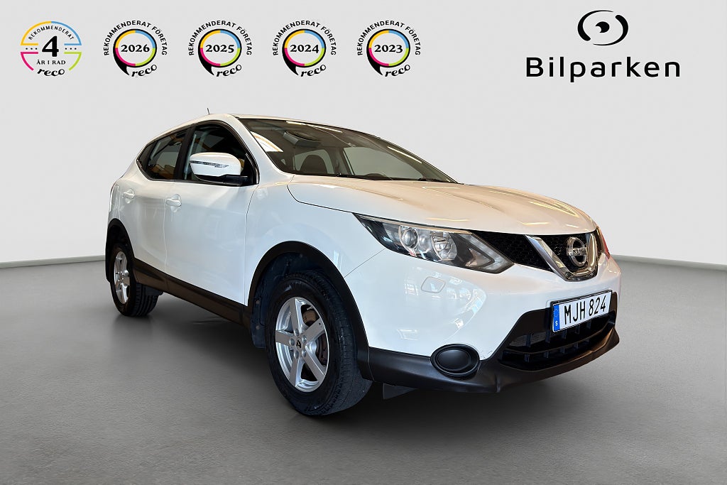 Nissan Qashqai 1.2 DIG-T | Connect | AC | Farthållare | 115hk