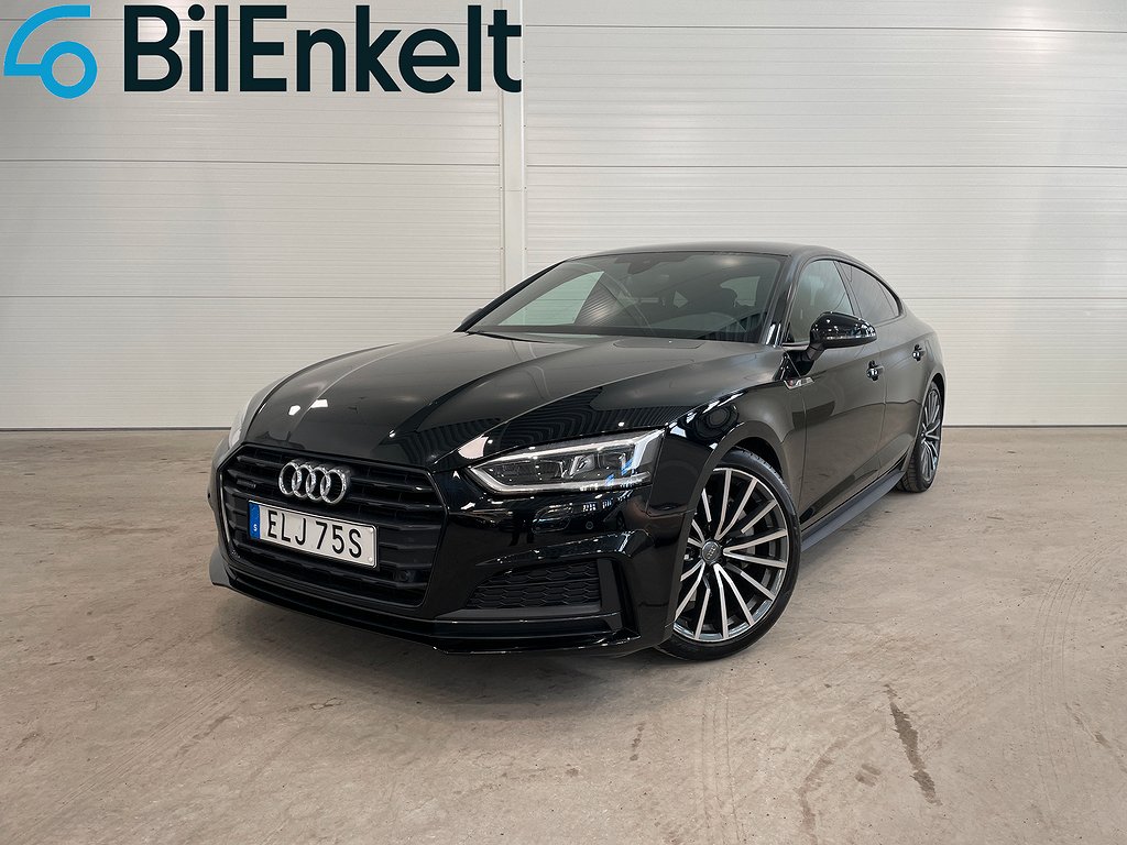 Audi A5 Sportback 245 TFSI Quattro S-Tronic S-Line 245hk