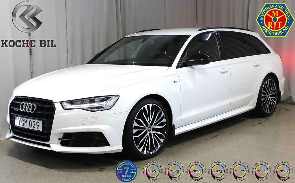 Audi A6 2.0 TDI quattro S-Line, Drag, Värmare, 20 Tum, S&V-hjul