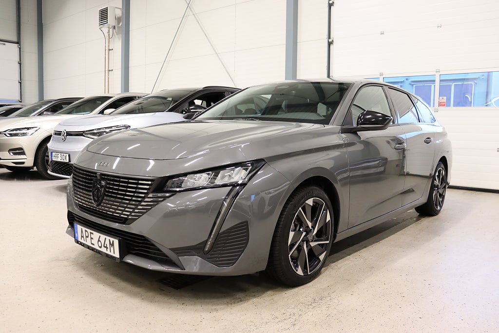 Peugeot 308 SW Hybrid 145 1.2 PureTech B-Kam Carplay Rattvärme 146hk