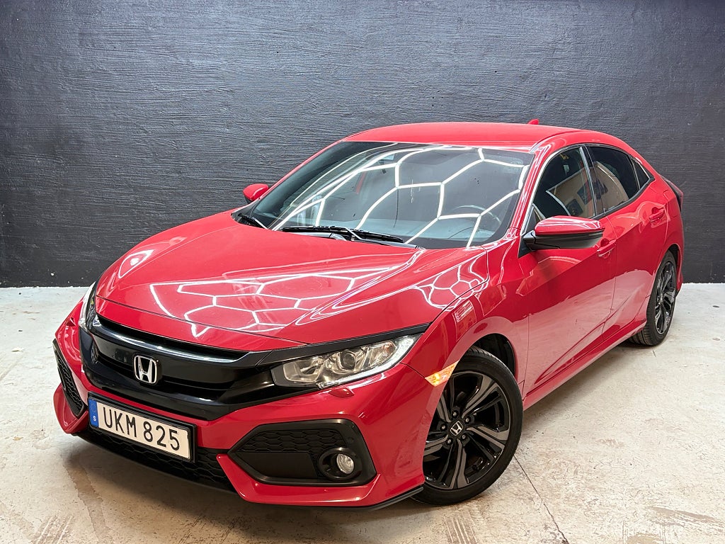 Honda Civic 5-dörrar 1.0 CVT Elegance Euro 6
