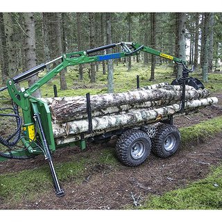 4-hjuling -- Skogsvagn ATV 2 ton 3 av 10