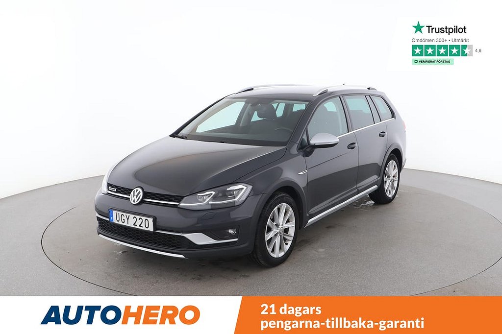 Volkswagen Golf Alltrack Motorvärmare, Dragkrok, Massagestolar, 180HK