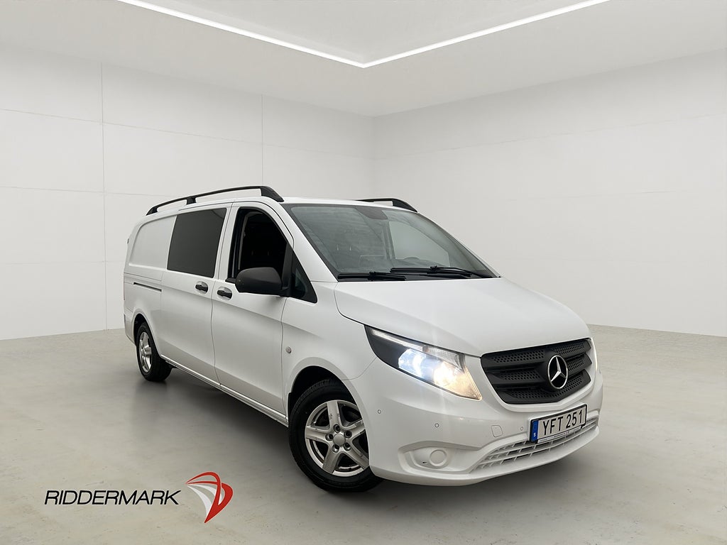 Mercedes-Benz Vito 114 Mixto 114 X-Lång PDC Värmare Drag 6-Sits