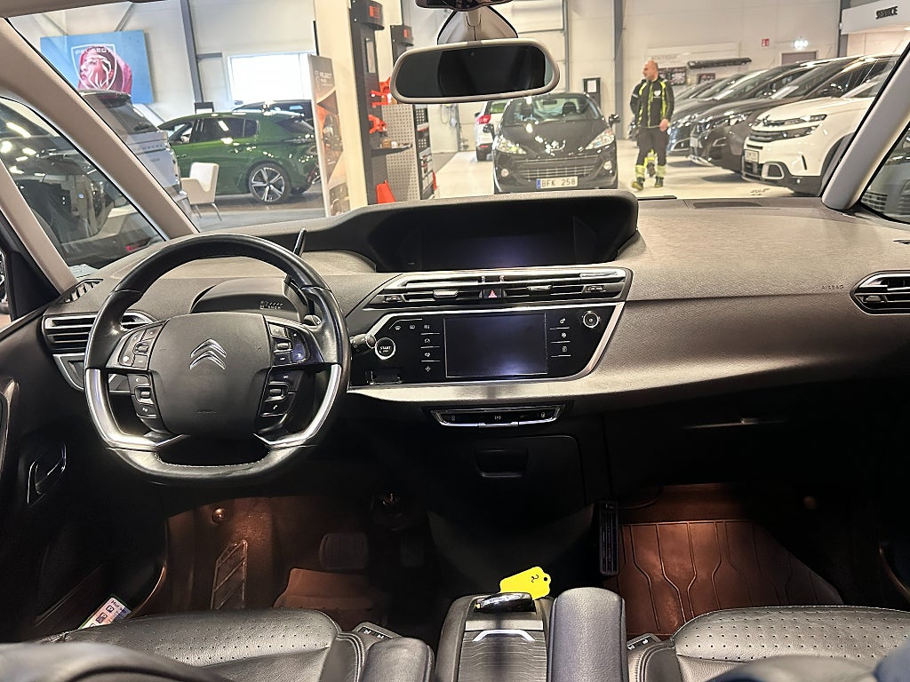 Citroën Grand C4 Picasso 2.0 HDi 150hk EAT 7-sits Exclusive Dragkrok, Bakkamera  thumbnail