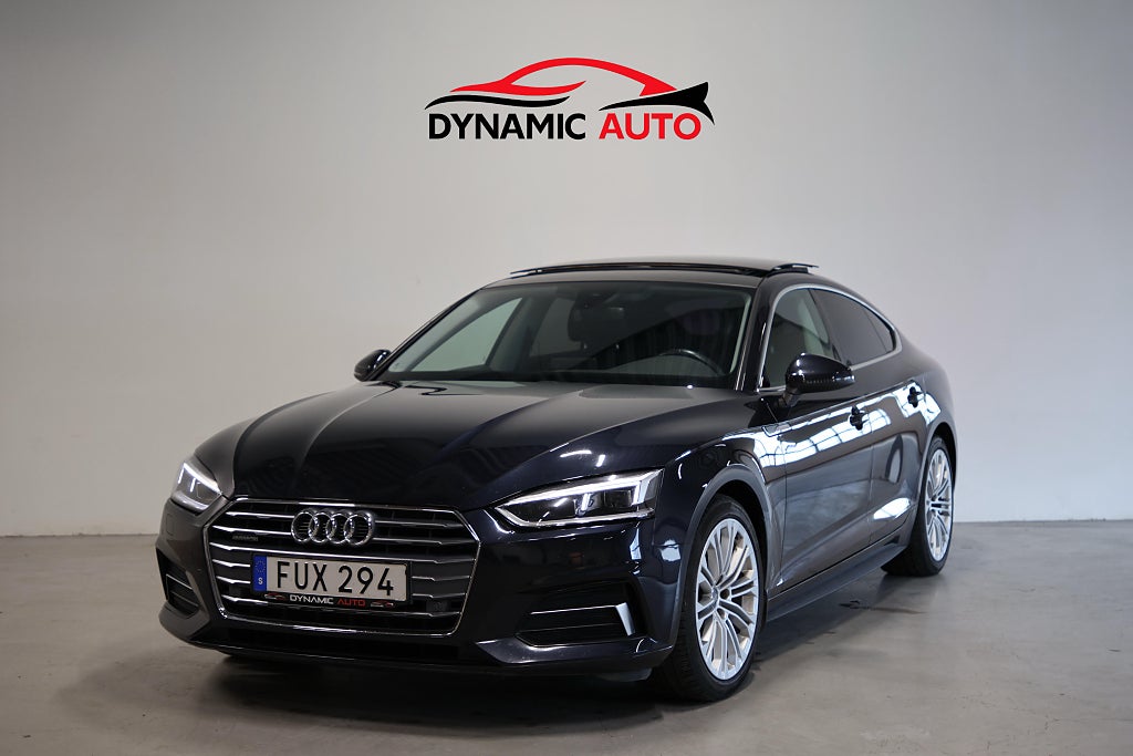 Audi A5 Sportback 2.0TDI 190HK/Quattro/Panorama/CarPlay/