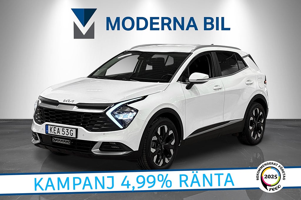 Kia Sportage PHEV Advance 265hk Moms Adaptiv B-kamera CarPlay Euro 6