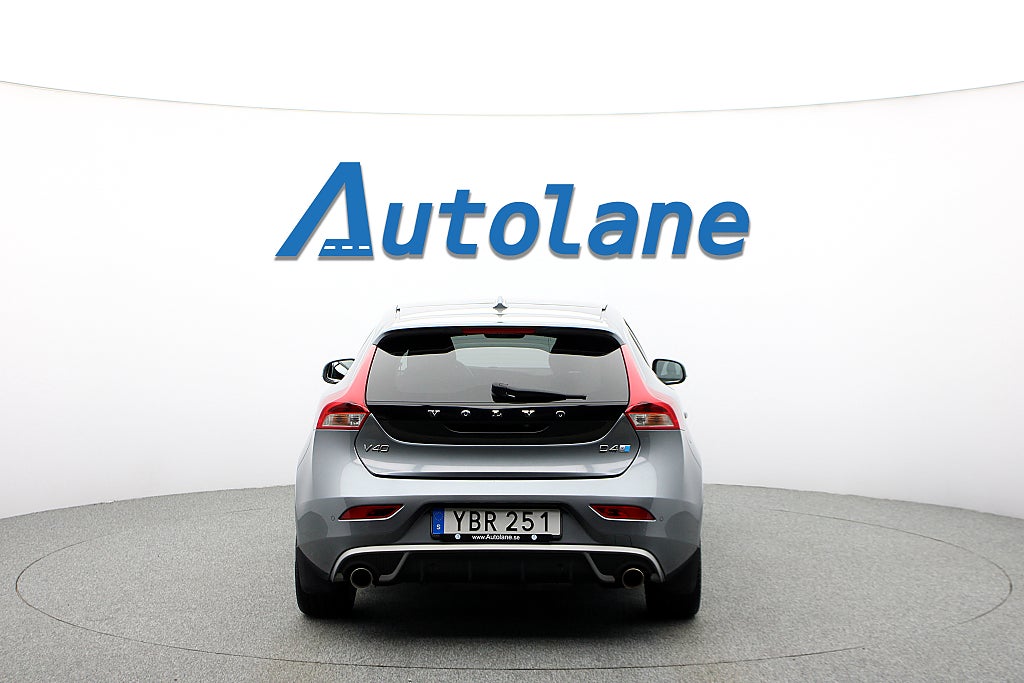 Volvo V40 D4 Polestar, R-Design, B-Kamera, Pano, HK, VOC, 200hk