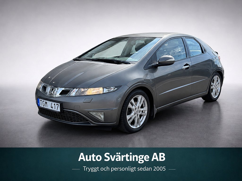 Honda Civic 5-dörrar 1.8 i-VTEC Sport Euro 5 (Drag)