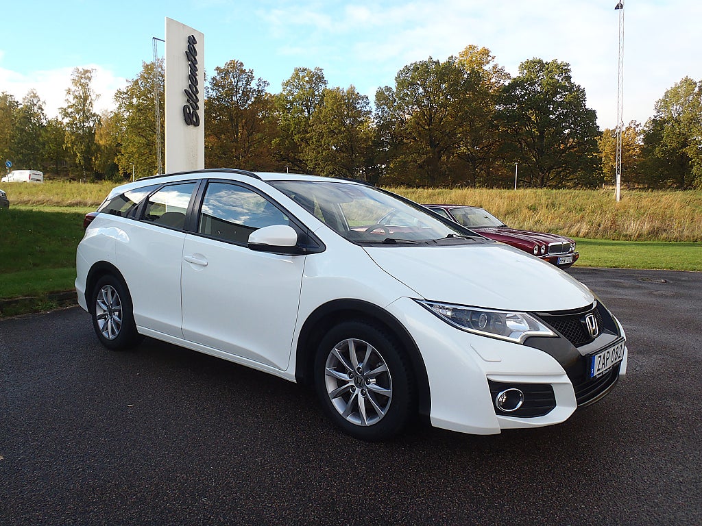 Honda Civic Tourer 1.6 i-DTEC Elegance 120hk, Kamera, GPS