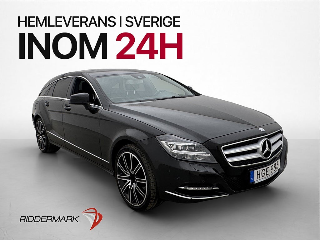 Mercedes-Benz CLS350 4M D-Värm Drag H/K Skinn Kamera T-Lucka