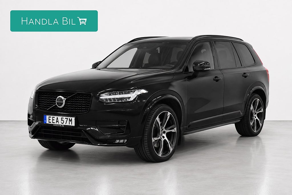 Volvo XC90 B5 AWD R-Design 7-sits Drag D-Värm B&W 235hk