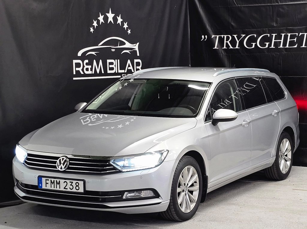 Volkswagen Passat Sportscombi 2.0 TDI DPF BMT DSG Sekventiell, 150hk, 2015