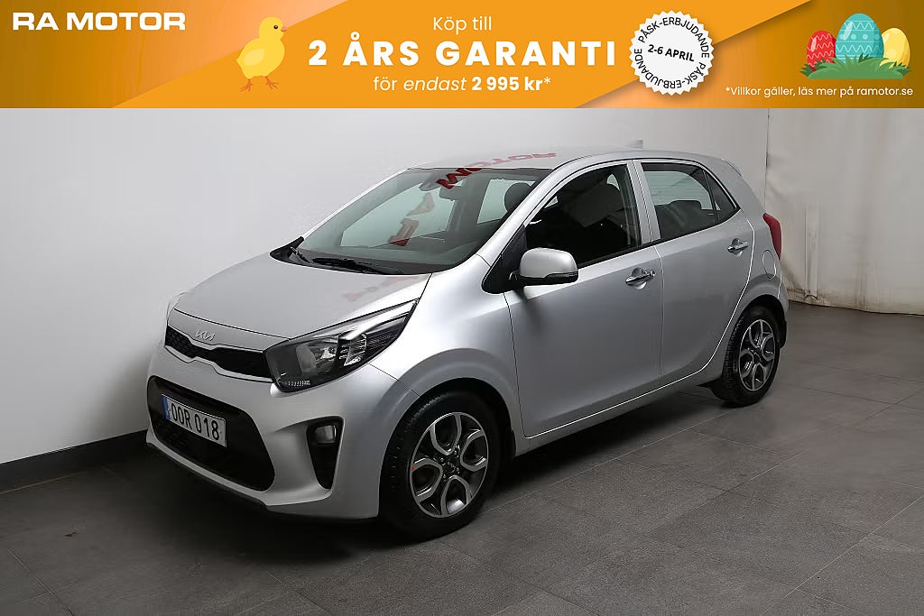 Kia Picanto 1,0 67hk Advance CarPlay Keyless Navi Kamera P-sensor 2023