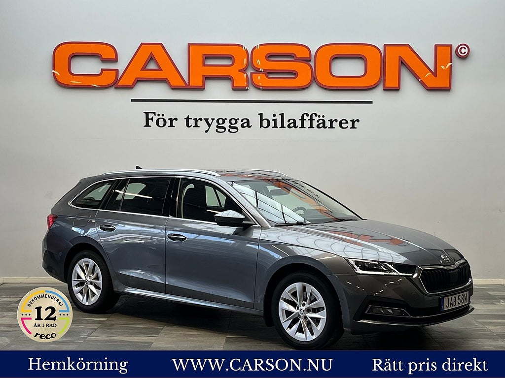 Skoda Octavia 4,99% Kombi iV Style Carplay Backkamera Värmare Rattvär