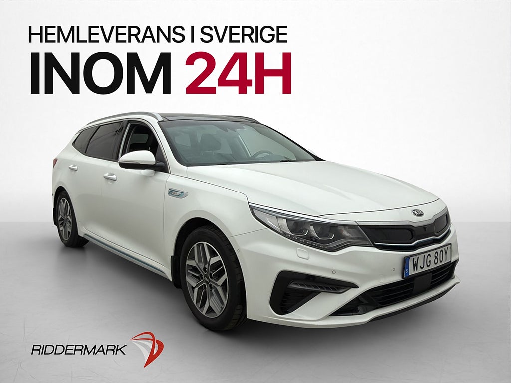 Kia Optima SW Plug-in 205hk Advance Plus 2 H/K Pano 360 Drag