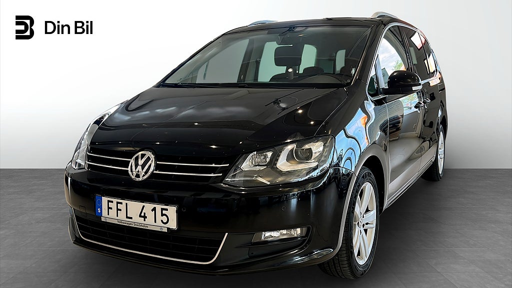 Volkswagen Sharan TDI150 4M 7 Sits Pano/Drag/P-värmare/Backkamera