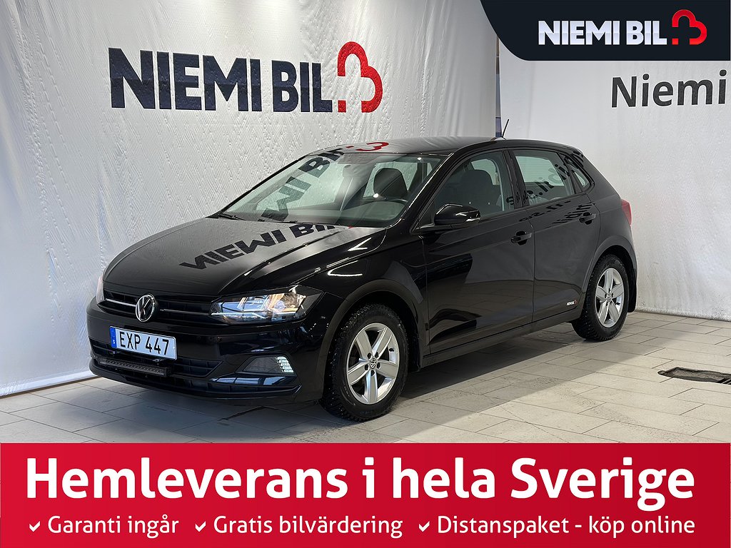 Volkswagen Polo 1.0 TSI 95hk M-värm Bluetooth Låg skatt S&V