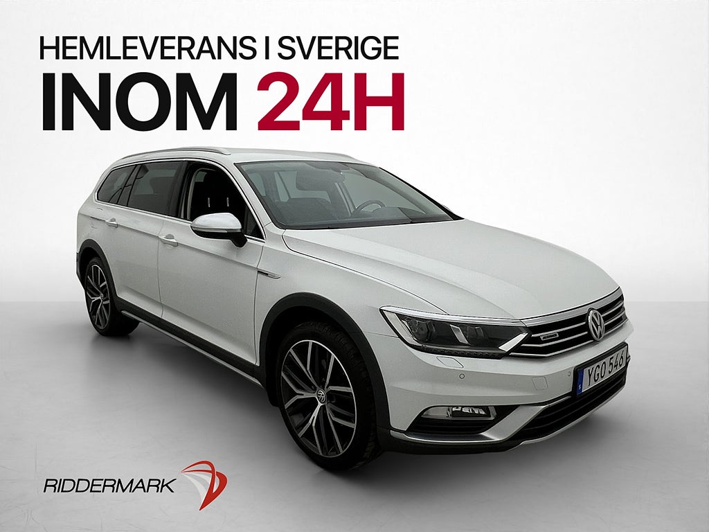 Volkswagen Passat Alltrack 190hk 4M Cockpit Värm Kamera Drag