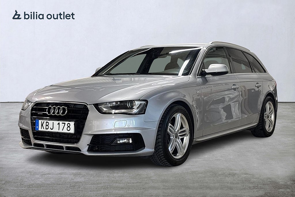Audi A4 Avant 2.0 TDI quattro S Tronic S-Line 190hk D-värm PDC
