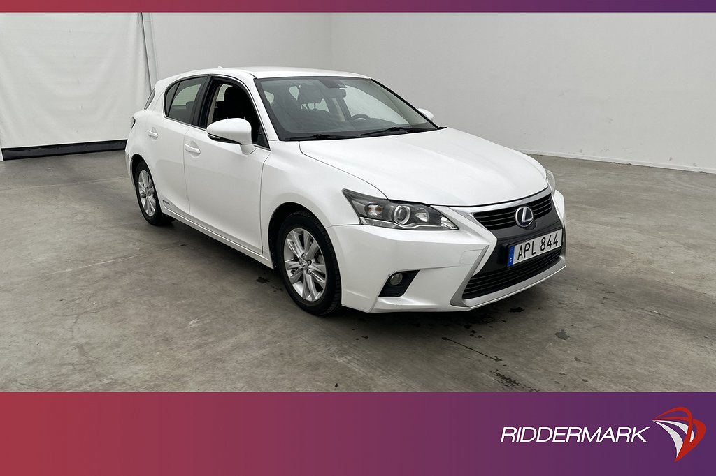 Lexus CT 200h CVT 136hk Comfort lågskatt 0,38l/Mil