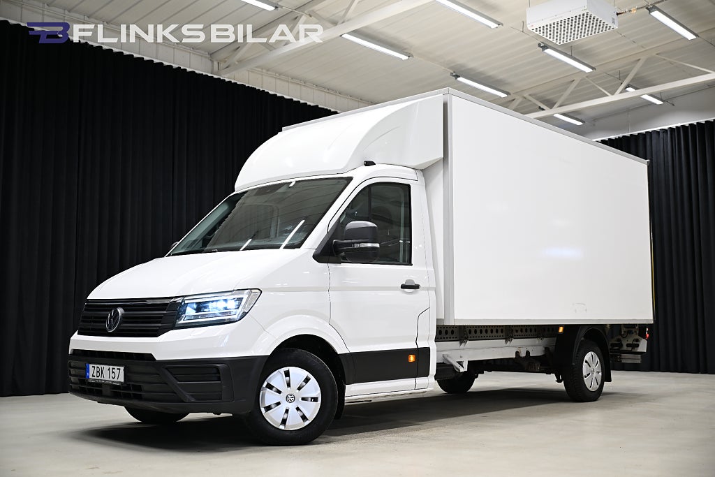 Volkswagen crafter  177HK Automat|Volymskåp|BG-Lyft|LED|Backkamera|Kambytt