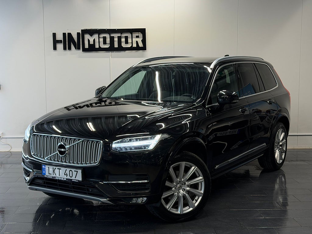 Volvo XC90 D5 AWD Polestar Inscription |KamremBytt|BKam|7Sits|DRAG