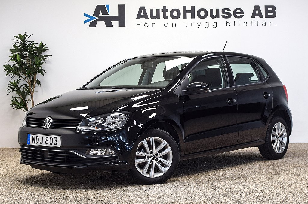 Volkswagen Polo 5-dörrar 1.2 TSI Bluetooth Nyservad
