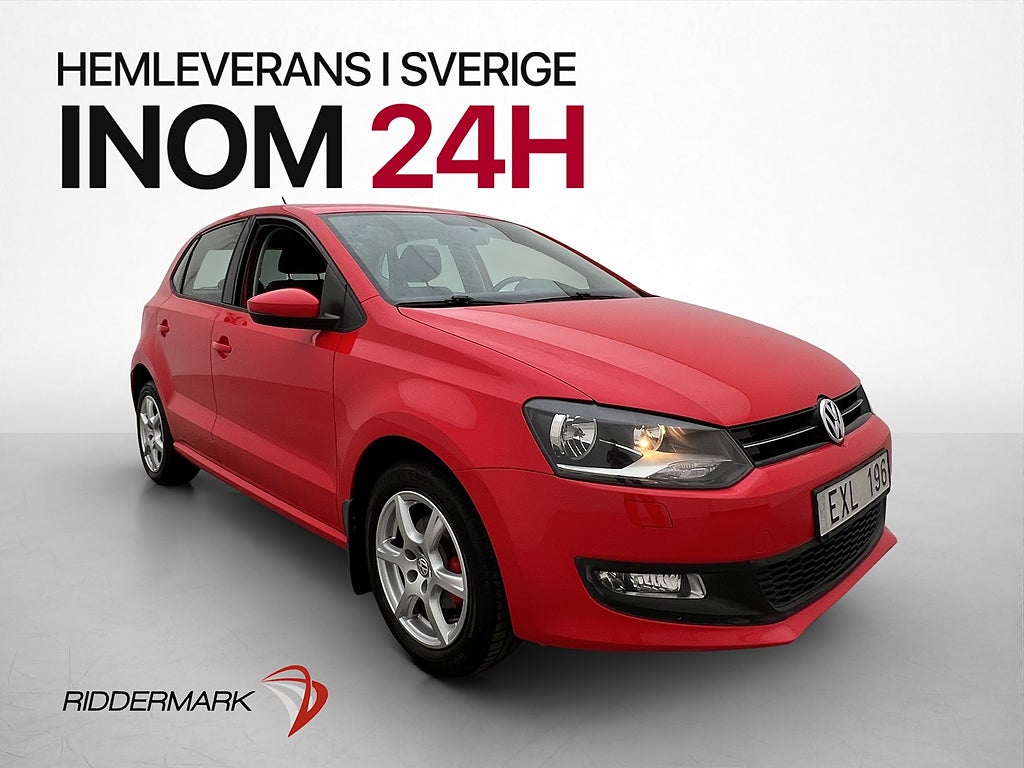Volkswagen Polo 1.2 TSI 90hk Masters Farthållare 0.51 l/mil