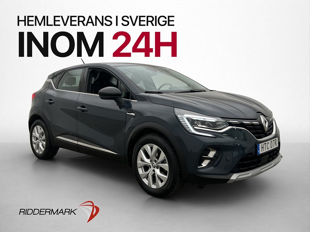 Renault Captur 1.0 TCe 91hk Kamera Navi M-Värmare Halvskinn