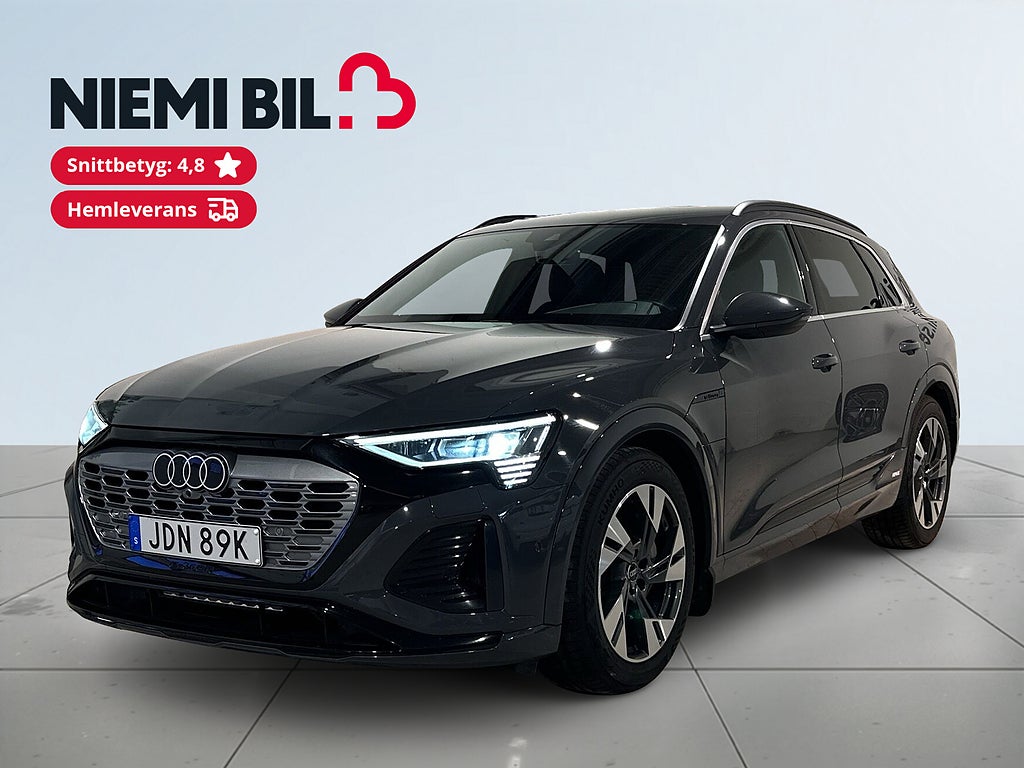 Audi Q8 50 e-tron quattro S Line Drag Luft GPS Pvärm SoV