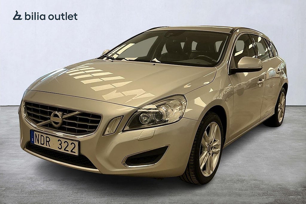 Volvo V60 D3 Momentum Business Edition Pro Helskinn Dragkrok 